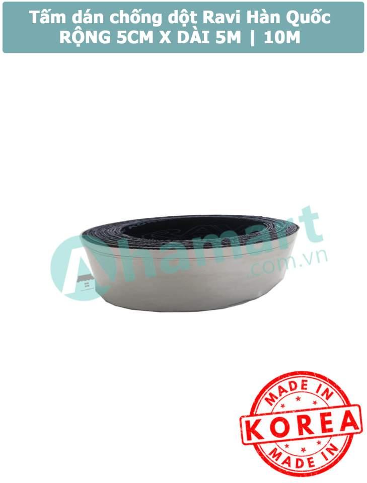 Băng keo chống thấm Bitumen tự dính Ravi Hàn Quốc