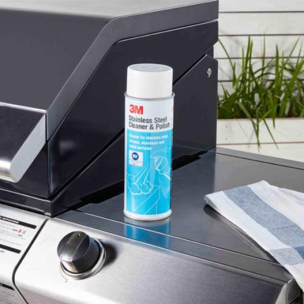 Bình xịt làm sạch và đánh bóng Inox, Chrome, nhôm 3M Stainless Steel Cleaner & Polish 126080-14002