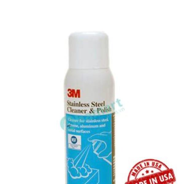 Bình xịt làm sạch và đánh bóng Inox, Chrome, nhôm 3M Stainless Steel Cleaner & Polish 126080-14002