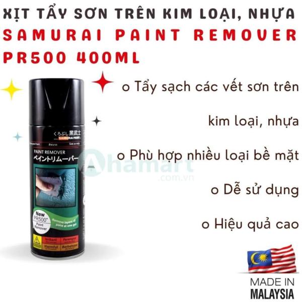 Bình xịt tẩy sơn Samurai Paint Remover PR500 400ml