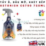 Bình xịt vệ sinh bếp, dầu mỡ, bàn ăn Astonish C6790 hương cam 750ml