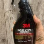 Chai xịt chăm sóc da, vệ sinh nội thất ô tô, taplo, tapi 3M Leather & Vinyl Restorer 39040LT 400ml