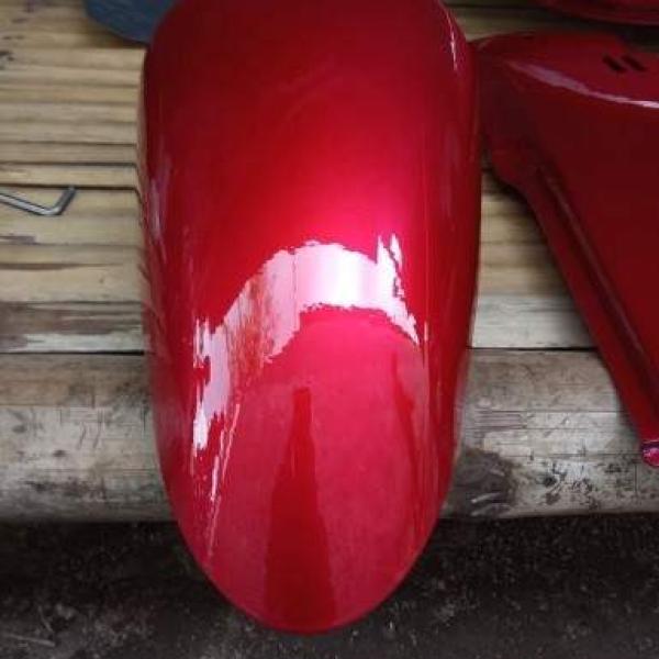 Chai xịt sơn phủ bóng bóng trong suốt Samurai K1K 300ml