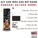 Samurai Matte Black Spray Paint 29/109A 400ml