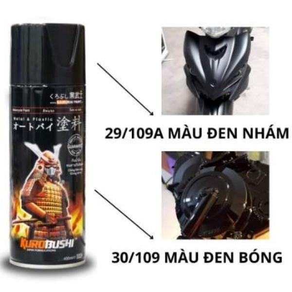 Samurai Matte Black Spray Paint 29/109A 400ml
