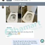 Chất tẩy bồn cầu, men sứ, tẩy cặn canxi vòi sen inox, tẩy cặn đá nhân tạo HT01 500ml