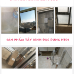 Chất tẩy cặn canxi, ố mốc, vẩy nước trên kính HT01 500ml