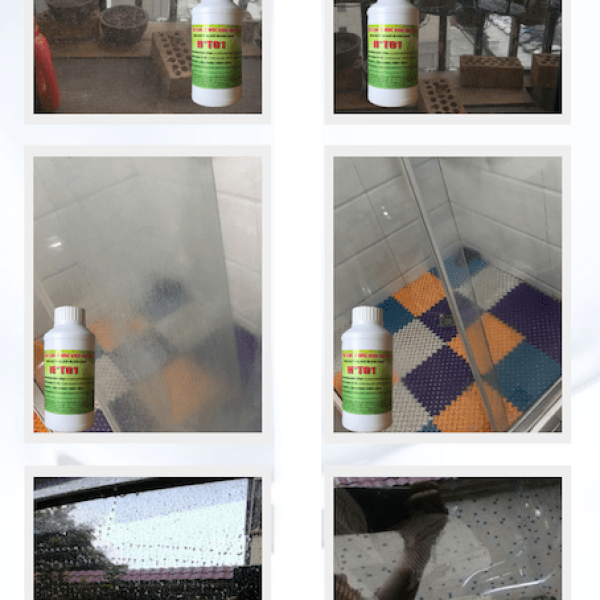 Chất tẩy cặn canxi, ố mốc, vẩy nước trên kính HT01 500ml