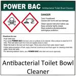 Klenco Power Bac toilet descaling, cleaning and disinfecting solution