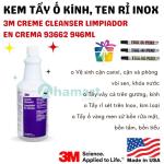 Kem tẩy đa năng, tẩy ố kính, tẩy ten rỉ inox 3M Creme Cleanser Limpiador En Crema 93662 946ml