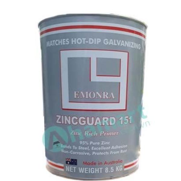 Cold galvanized paint Emonra Zinc Guard ZG151 bright zinc gray
