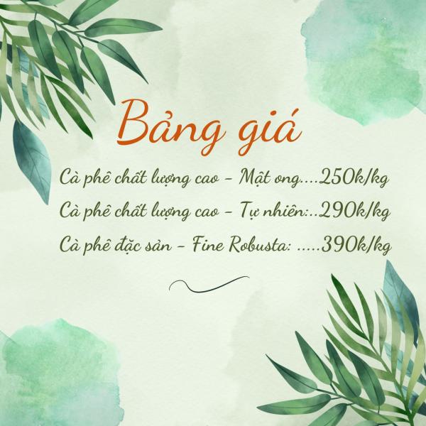 Cà phê đặc sản - Fine Robusta - FOREST COFFEE