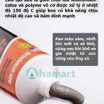 Keo vá pô, trám vết nứt, lủng pô xe, nắp lò, máy móc chịu nhiệt 1100 độ C Visbella 75g